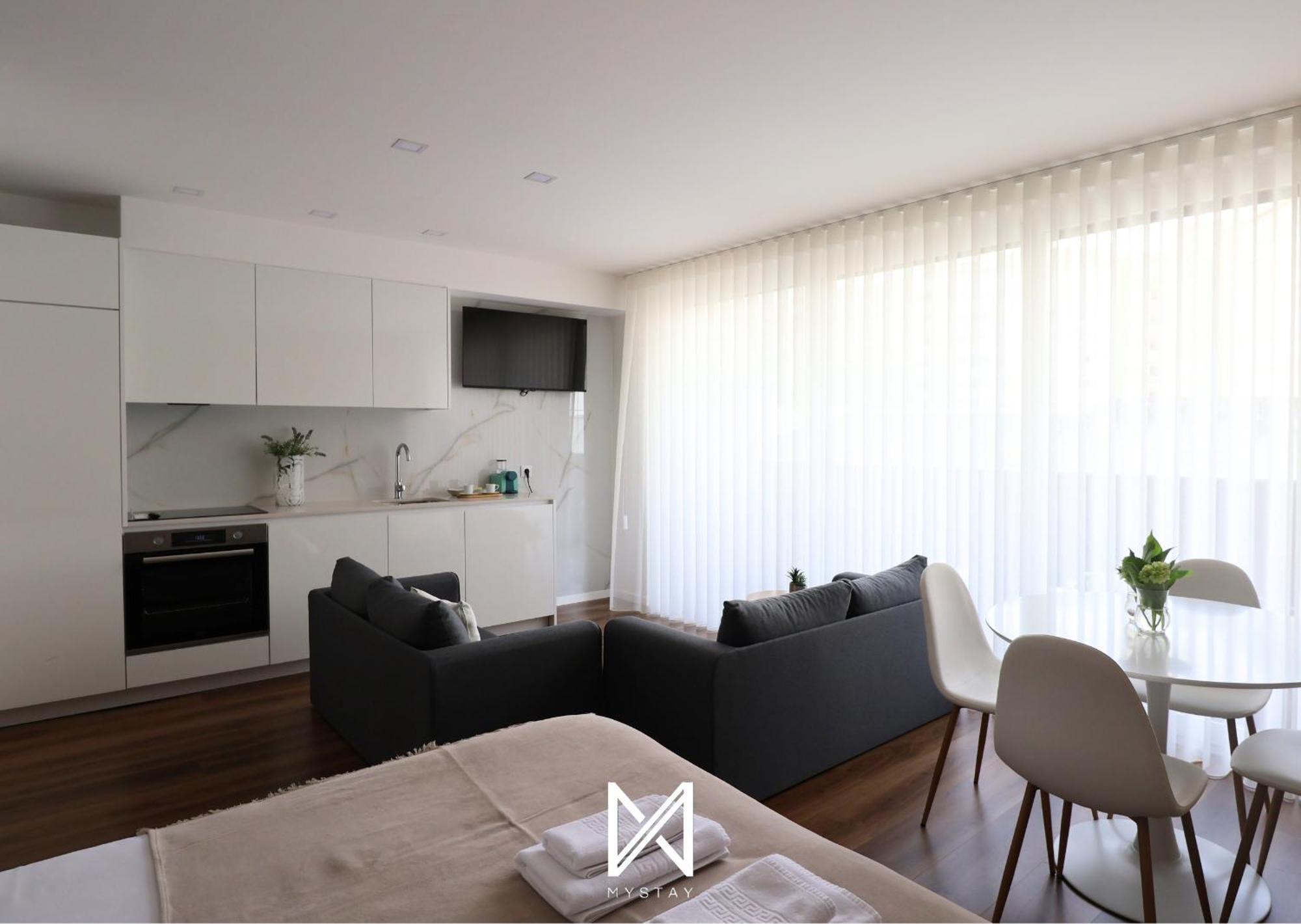 Mystay - D Maria Apartments วีลาโนวา เจ ฟามาลีเกา ภายนอก รูปภาพ